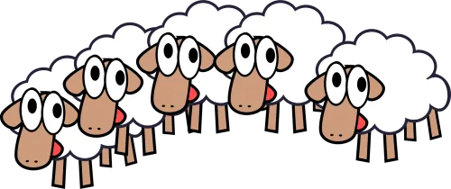 Group Of Sheep Clipart Amp Group Of Sheep Clip Art - Group Of Sheep Cartoon