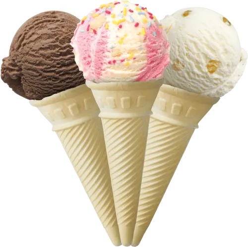 Ice Cream Cones Neapolitan Ice Cream Flavor - Ice Cream Cone Png