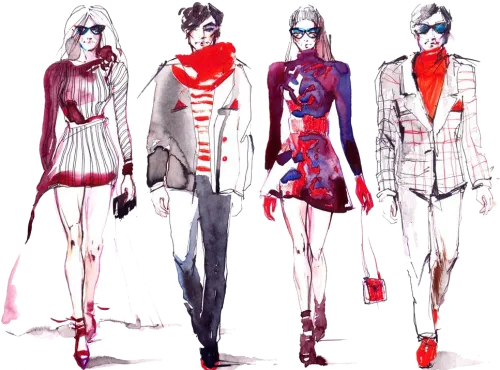 And Deduction Material Fashion Show Color Men Clipart - Fashion Show Transparent Background