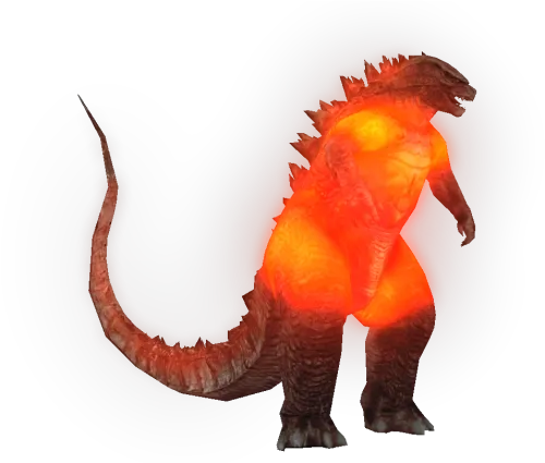 Burning Godzilla 2014 Render By Titanollante - Burning Godzilla 2019 Png