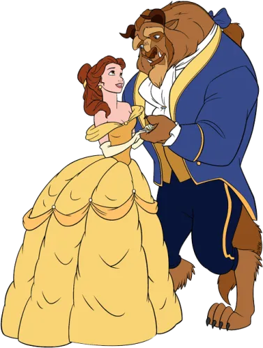 Beauty And The Beast Clipart - Beauty And Beast Png