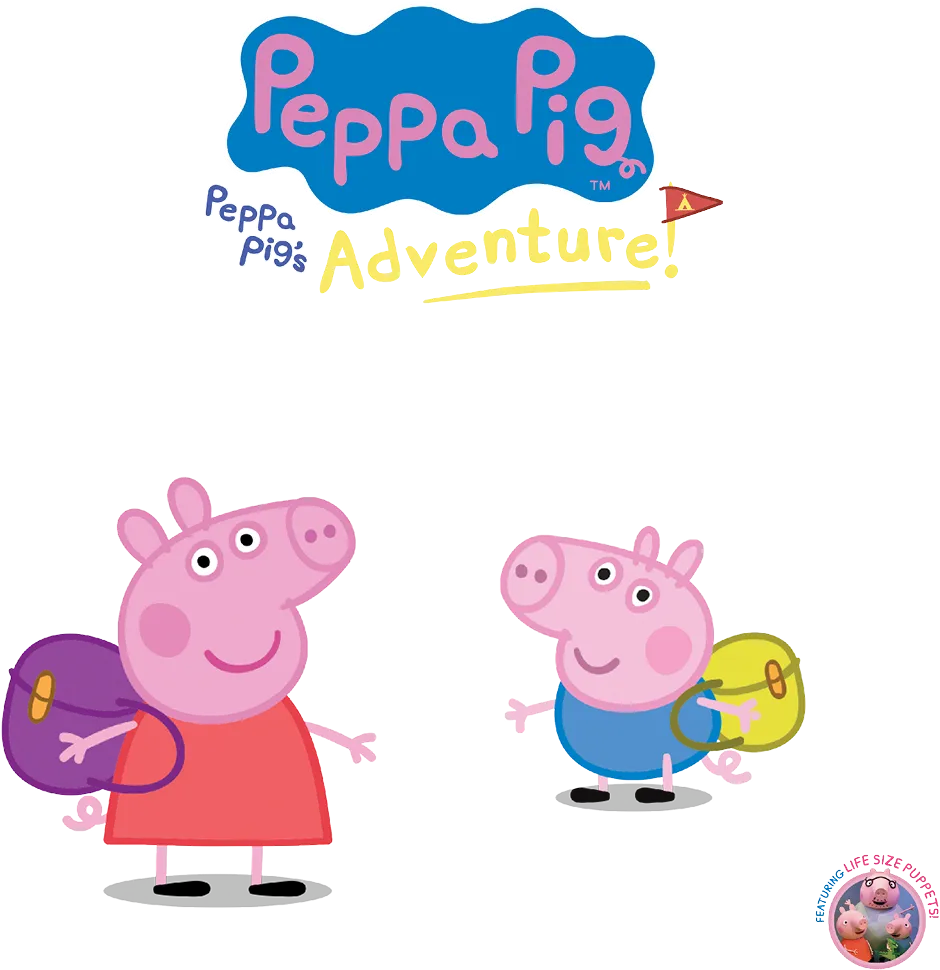 Peppa Pig Clipart Party - Transparent Peppa Pig Logo Png