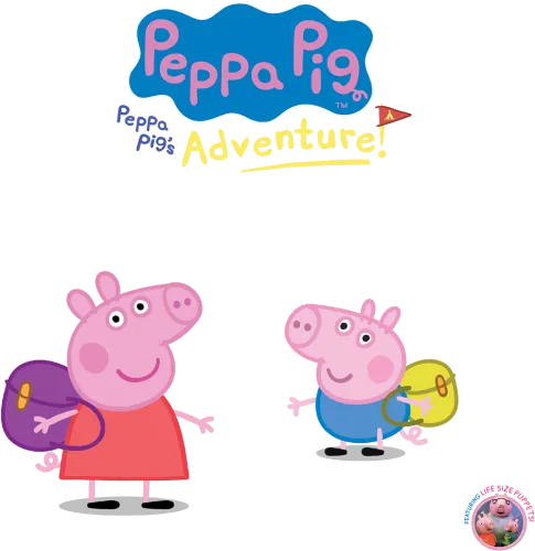 Peppa Pig Clipart Party - Transparent Peppa Pig Logo Png