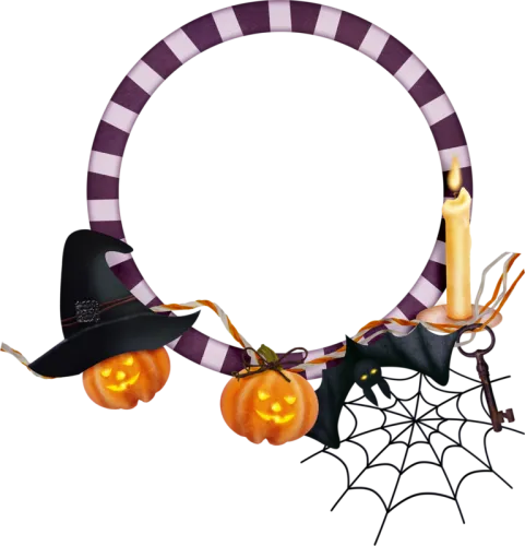 Download Frame Halloween Png Free Vector - Transparent Background Halloween Borders