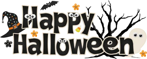 Happy Halloween Text Png - Happy Halloween Transparent Background