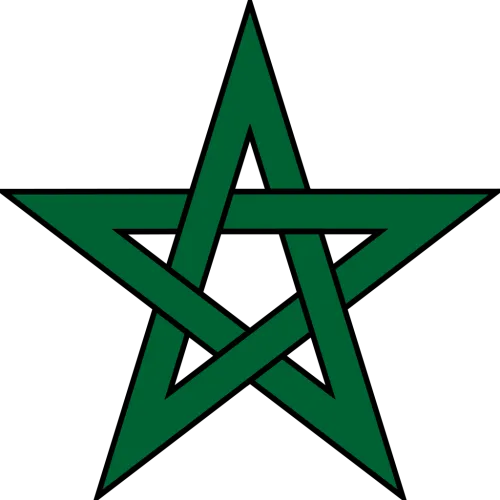 Morocco Flag Star Png