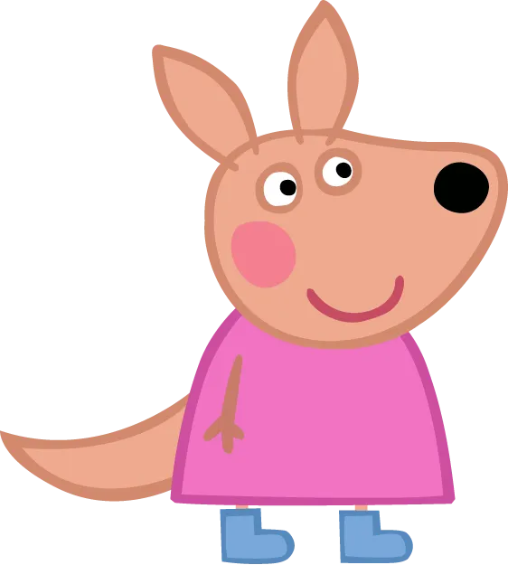 Peppa Pig Characters Tansparent Png - Amigos De Peppa Pig