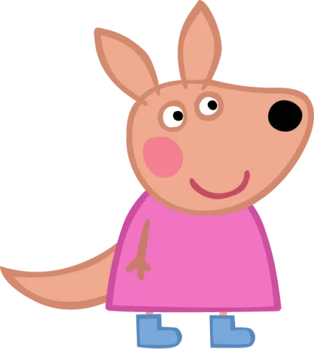 Peppa Pig Characters Tansparent Png - Amigos De Peppa Pig