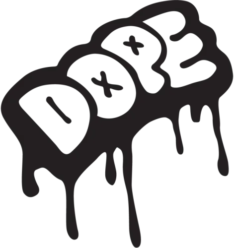 Jdm Dope 3 Autocollants Stickers - Graffiti Drip