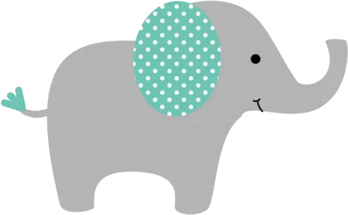 Baby Elephant Png Image - Baby Elephant Baby Shower Printable