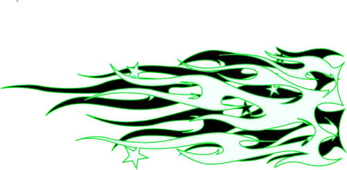 Green Flames Png - Transparent Background Green Flames Png