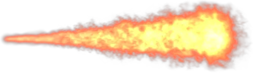 Jet Flames Png - Transparent Background Rocket Flames