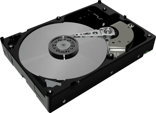 Hard Disk External Usb Hard Drive Clip Art Free Vector - Hard Disk Drive Transparent