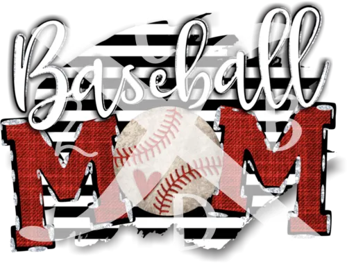 Baseball Mom - Png Files For Sublimation