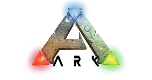 Ark Survival Evolved Wallpaper Logo Fond Blanc Abrokegamer