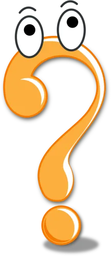 Transparent Yellow Question Mark Png - Cartoon Question Mark Png