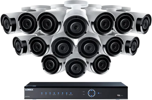 2k Super Hd Ip Nvr Security Camera System With 16 2k - Lorex Com Características De 16 2k 4mp