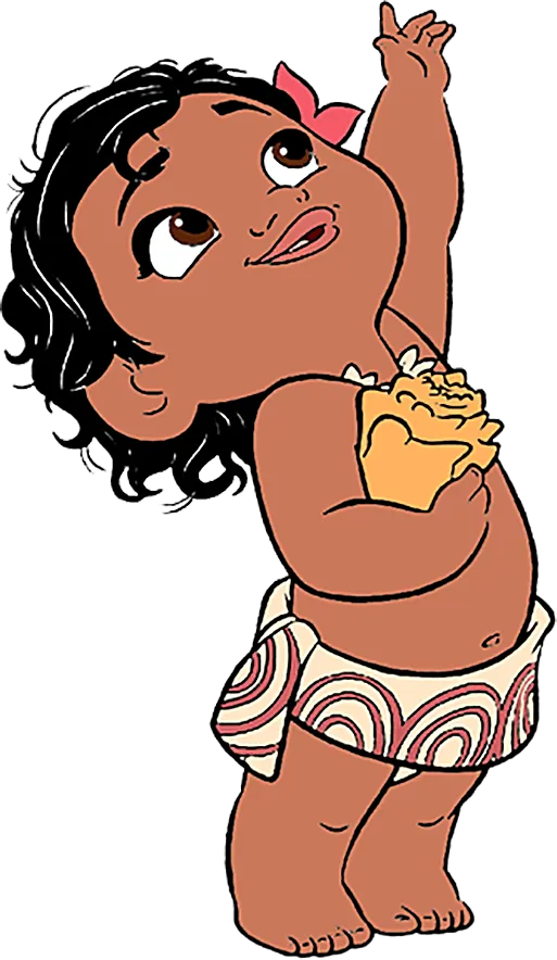 Disney Baby Moana Png Cartoon - Baby Moana Clip Art