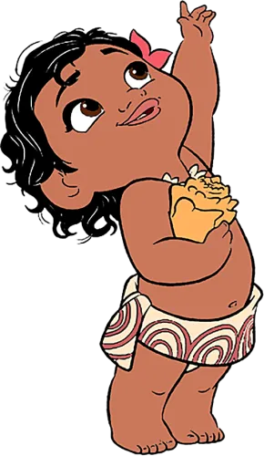 Disney Baby Moana Png Cartoon - Baby Moana Clip Art