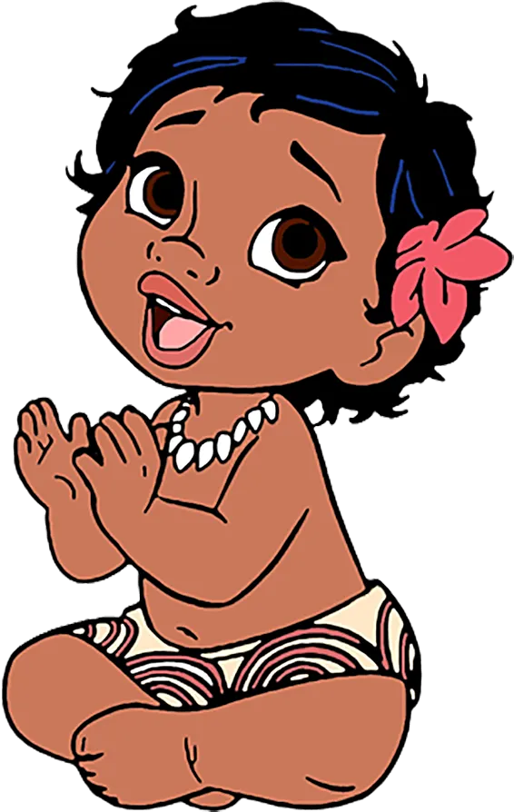 Disney Baby Moana Png Cartoon - Moana Clip Art Baby