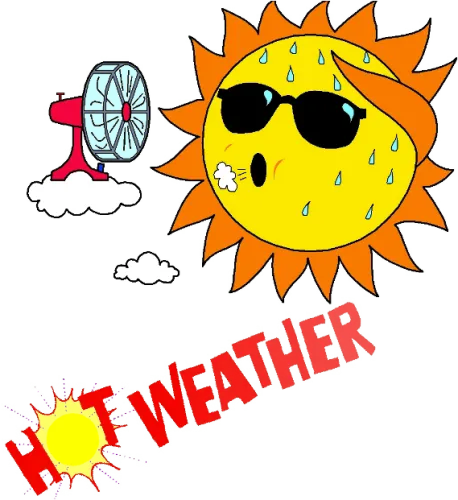 28 Collection Of Hot Weather Clipart Png - Hot Weather Clipart Png