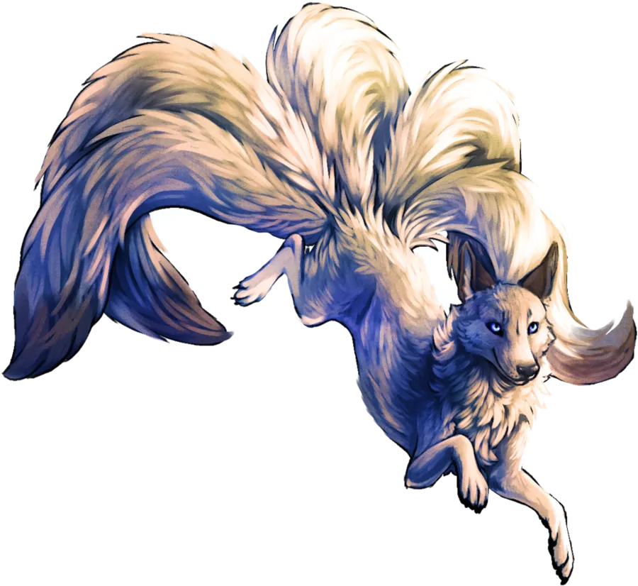 Transparent Nine Tailed Fox Png - Nine Tailed Fox Png