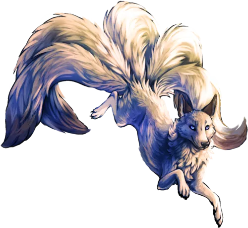 Transparent Nine Tailed Fox Png - Nine Tailed Fox Png
