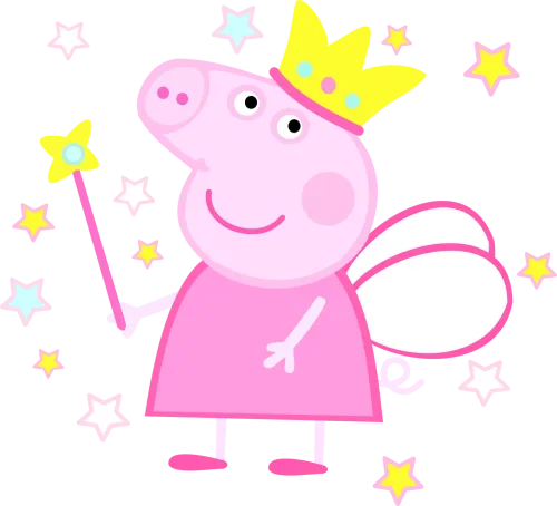 Peppa Pig Princess Png - Princess Peppa Pig Clipart