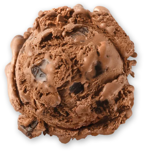 Chocolate Ice Cream Scoop - Dark Chocolate Ice Cream Scoop