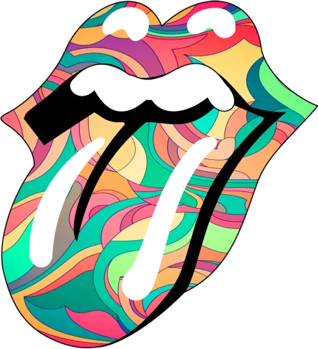 Practica 02 Rolling Stones Tongue Png - Rolling Stones Logo Transparent
