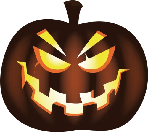 Jack O Lantern Pumpkin Halloween - Halloween Pumpkin Vector Png