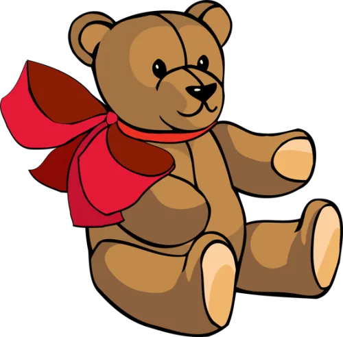 Animal Clipart Teddy Bear Free - Teddy Bear Toy Clipart