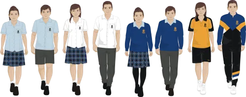 Transparent School Uniform Clipart - Penrith Selective High School Uniform