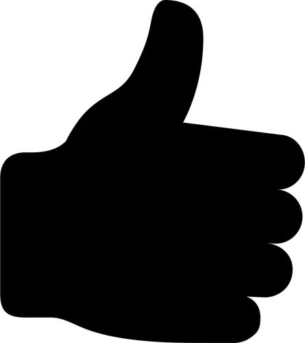 Thumb Signal Computer Icons Gesture - Thumb Up Icon Transparent