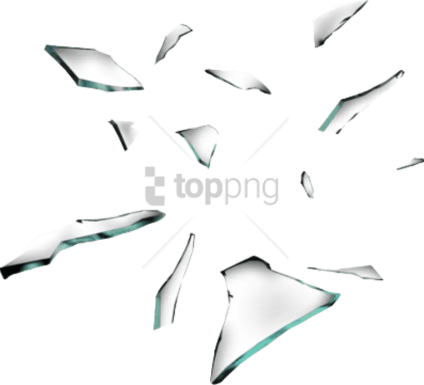Shattered Glass Transparent Png - Broken Glass Pieces Png