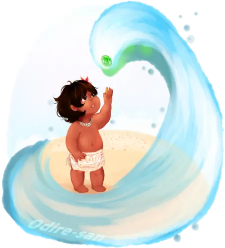 Choseen By The Ocean Odire San On - Onda Moana Baby Png
