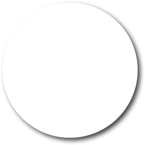 White Circle Pin Board/magnetic Board Colour Pop - Circle