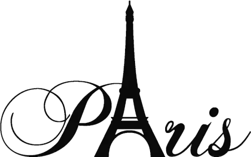 Paris Clipart Effiel Tower - Stickers Paris Tour Eiffel