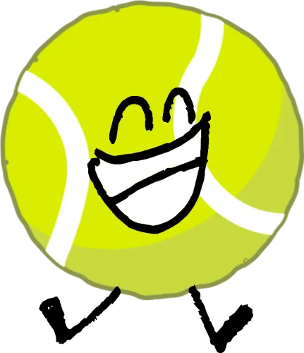 Tennis Ball Clipart Bfdi - Tennis Ball Battle For Dream Island Bfdi