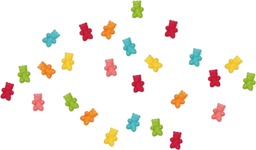 Gummy Bear Clip Art Image Transparent Background Bears - Transparent Gummy Bear Clip Art