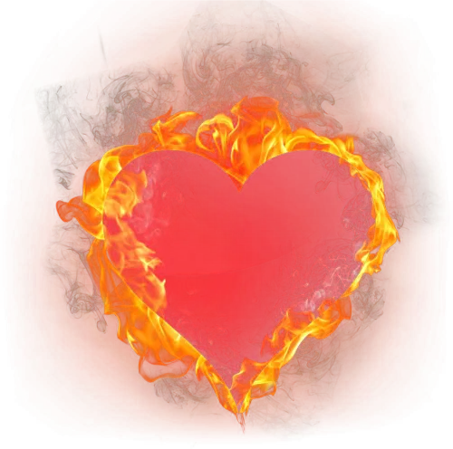 Burning Heart Png - Burning Heart Pngs
