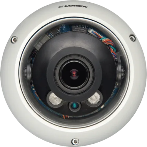 2k Super Hd Vandal Proof Outdoor Security Dome Camera - Camera Lens