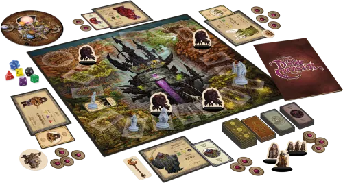 Components Of Jim Henson S The Dark Crystal Board Game - Dark Crystal Board Game Review