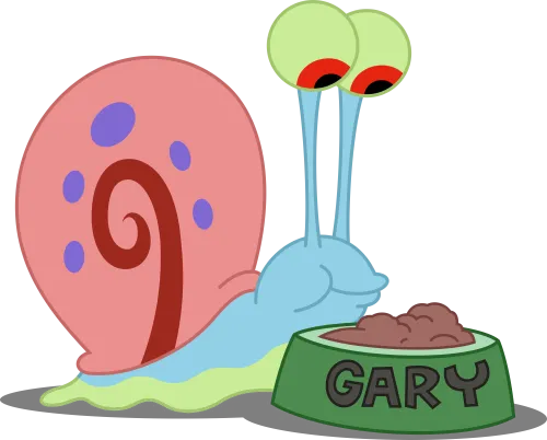 Snail Clipart Spongebob Gary - Gary Spongebob