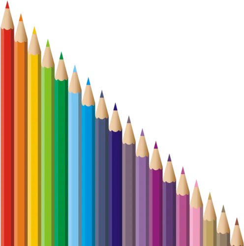 Crayon De Couleur Png Clipart Colored Pencil Crayon - Transparent Background Colored Pencils Png