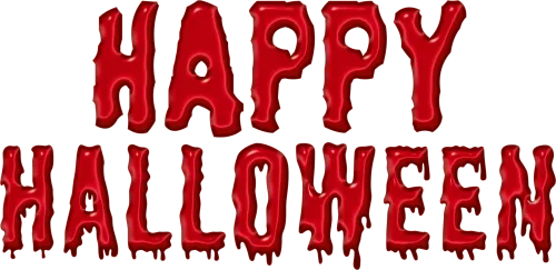 Bloody Happy Halloween Png Clipart Picture - Happy Halloween Png