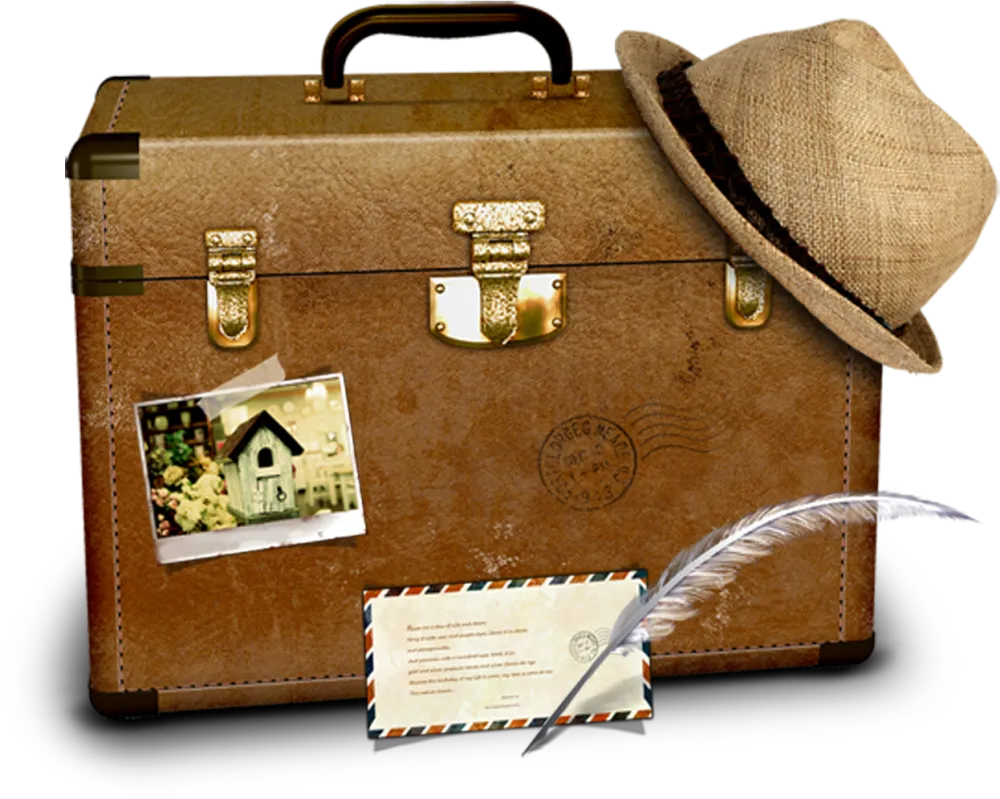 Clip Art Hat Suitcase - Suitcase