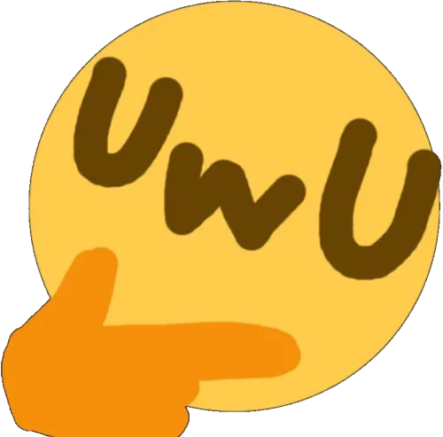 #uwu #owo #anime #meme #memes #emoji #android #think - Owo Discord Uwu Emoji