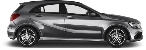 Mercedes Benz A Class Company Car Side View - Side View Car Transparent Background