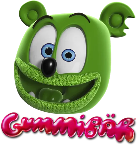 Transparent Gummy Bear Clipart - Gummy Bear Logo Png